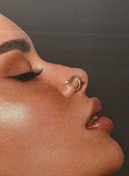 Spiral Nose Ring